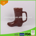 Ceramic Boot Mug With Nice Design For Promotion,Thermal Ceramic Mug